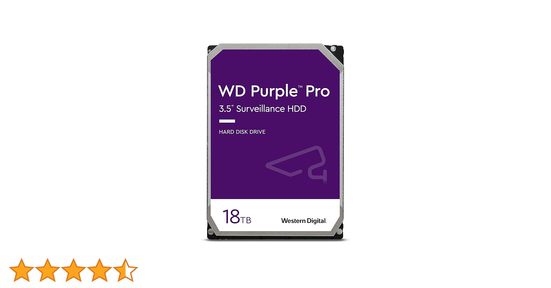 Western Digital 18TB WD Purple Pro Surveillance Internal Hard